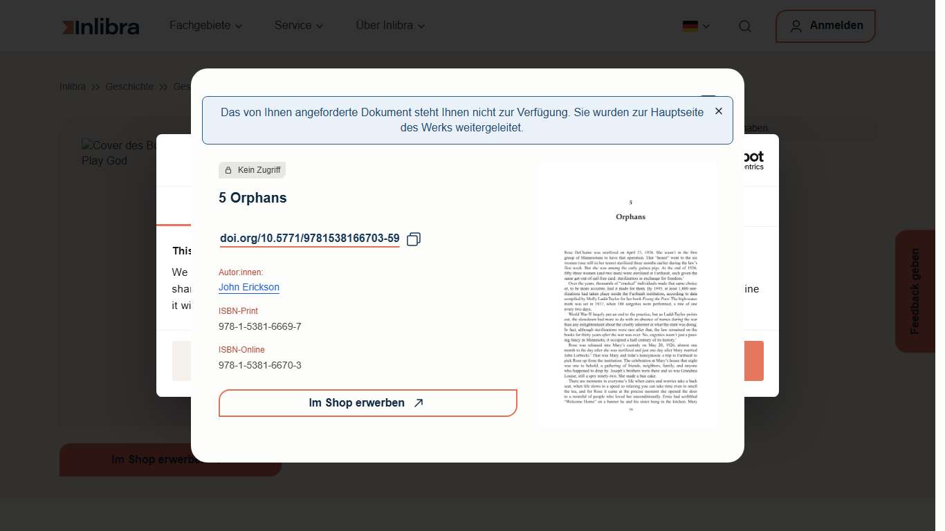 When Mortals Play God - Inlibra